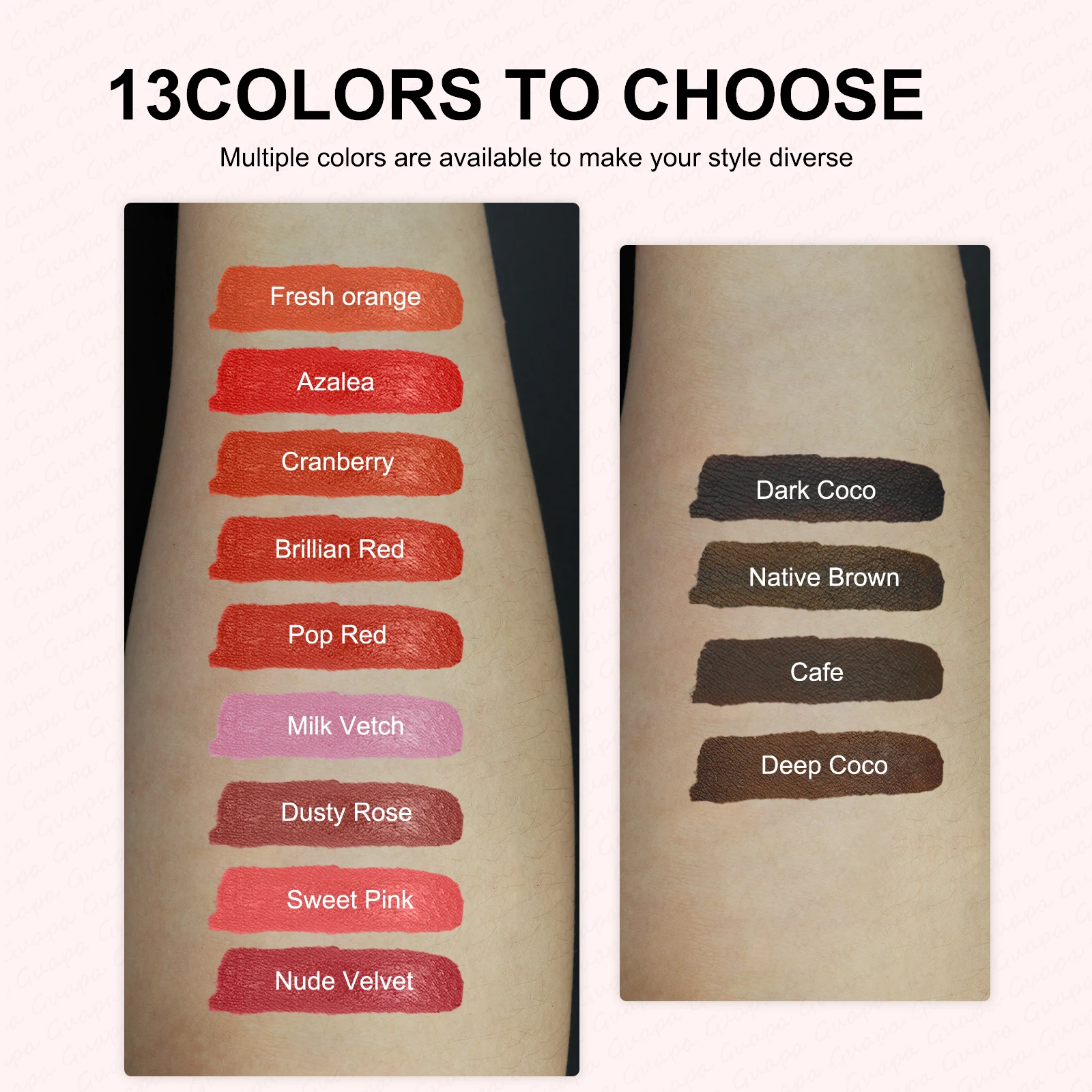 10ML PMU Tattoo Ink for Eyebrow & Lip | Semi Permanent Makeup Pigment | Microblading Liquid Powder Ink