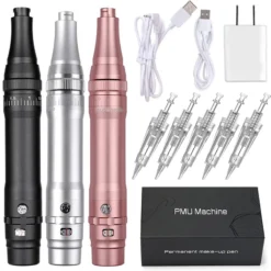 Wireless PMU Machine Permanent Makeup for Eyebrows Miroblading Eyeliner Lip
