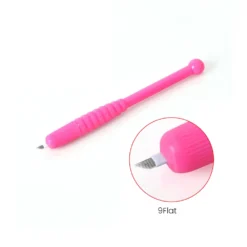 Disposable Microblading Tools 9Flat 12Flat 18U-Shape Manual Eyebrow Tebori Pen Sterilized Maquina De Tatuar PMU Handtools 3D Eye