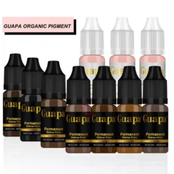10ML Tattoo Ink Micro pigment Lip Eyebrow Permanent Makeup Pigment Tattoo Supplies for Tattoo Eyebrow Eyeliner Lip