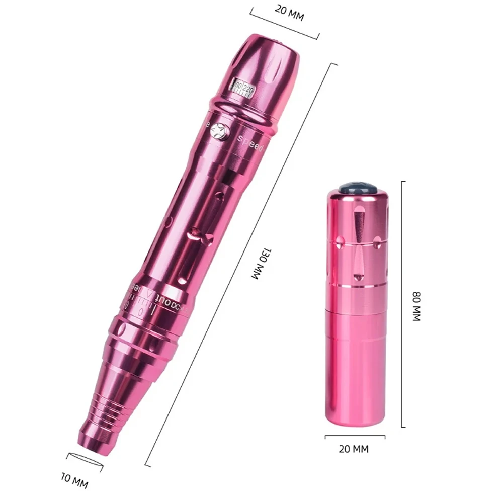 Wireless PMU Machine Permanent Makeup Kits, Tattoo Pen For Lip/Eyeliner / Eyebrows Microshading Microblading Tattoo Kits