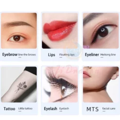 Wireless PMU Machine Tattoo Pen Kit Professional Microshading Machine Supplies Device for Permanent Makeup Shading Lips Eyebrow