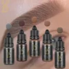 YDPMU 12ML Hairstroke Eyebrow Permanent Makeup Ink Organic Liquid Pro Nano Brows Tattoo Pigments Supplies for Machine Artists