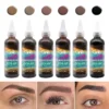 Temporary Eyebrows Air Brushing Tattoo Ink for Permanent Makeup Pigments 100ML/Bottle 6 Colors AirBrush PMU Pigment