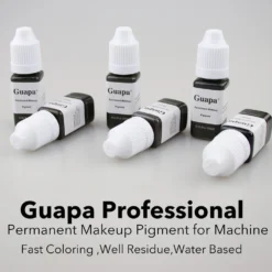 Guapa 10ml Organic Plant Water Base Natural Eyebrow Tattoo Ink Micropigmentation Permanent Makeup Eyeliner Pigment