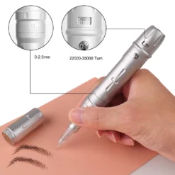 Wireless PMU Machine Permanent Makeup Kits, Tattoo Pen For Lip/Eyeliner / Eyebrows Microshading Microblading Tattoo Kits