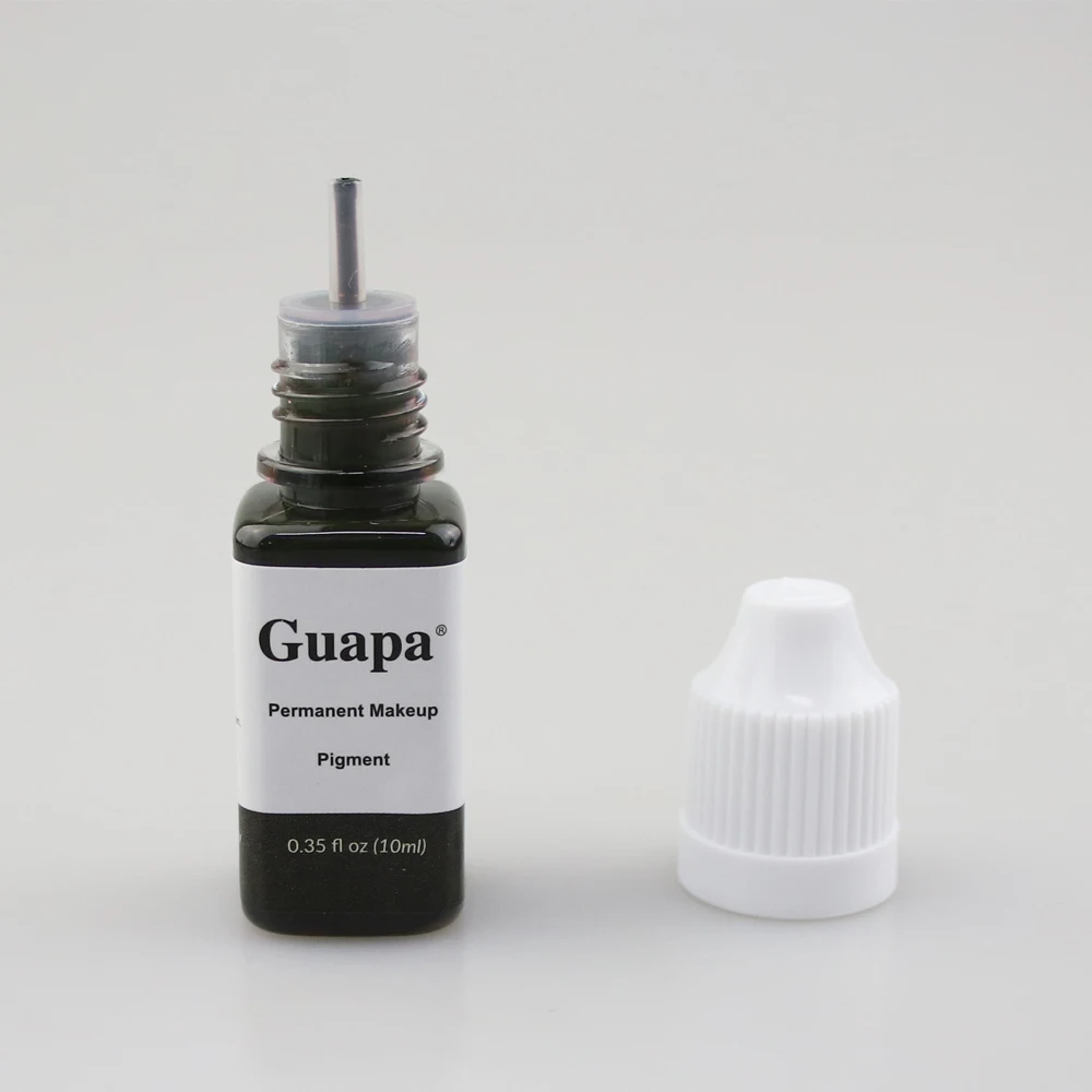 Guapa 10ml Organic Plant Water Base Natural Eyebrow Tattoo Ink Micropigmentation Permanent Makeup Eyeliner Pigment
