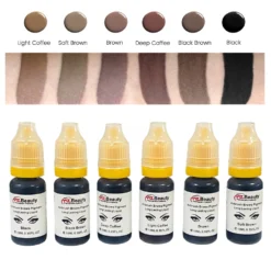 Eyebrow Tint Airbrush Brow Pigment for Hybrid Dye&Tint 10ml Tattoo Ink Supplies Tinta Para Tatuar Maquiagem Makeup Maquillaje