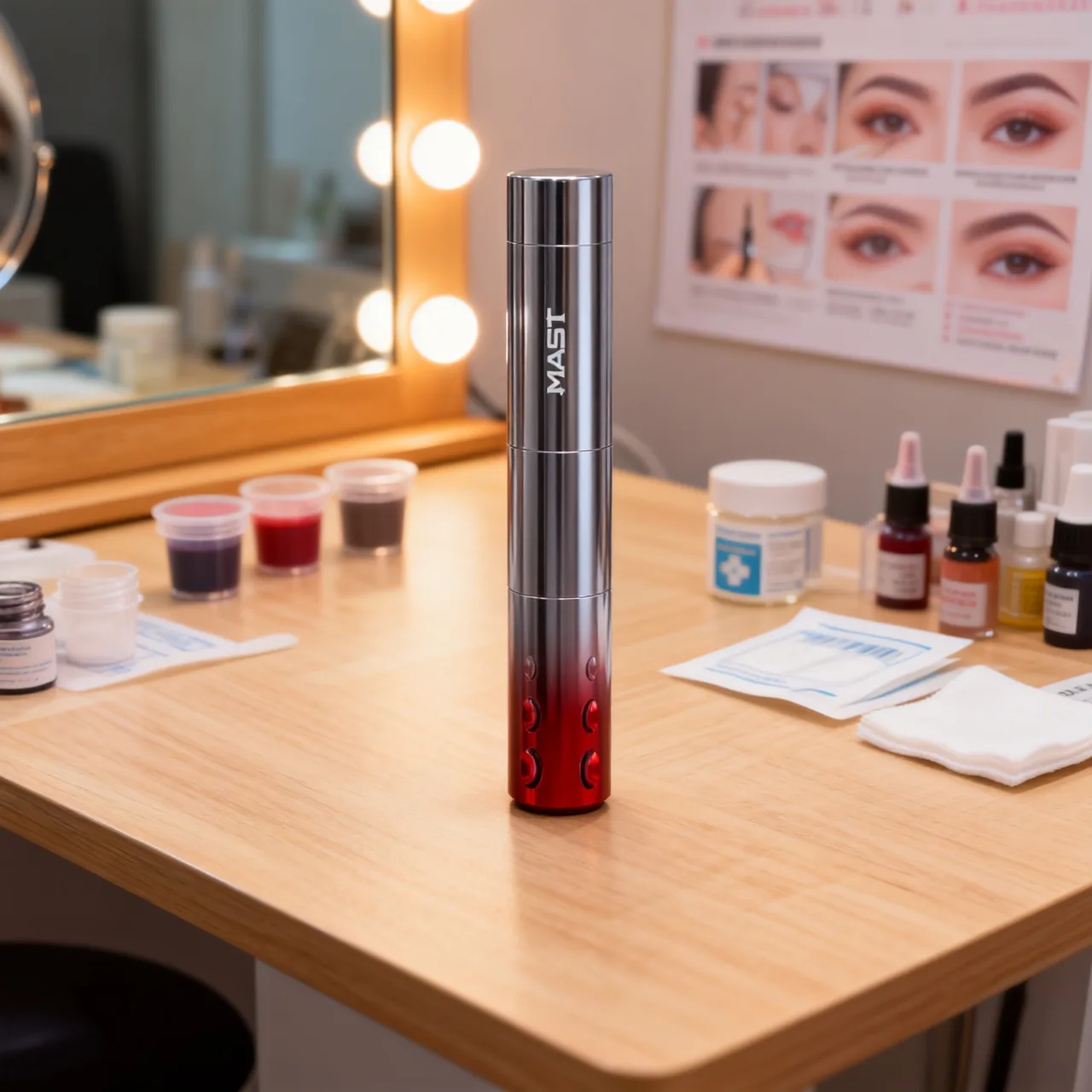 Mast Dawn2 PMU Pen Wireless 2-12V Working Voltage 3.0mm Stroke Lightweight Design for Micropigmentation