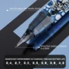 Goldplume Complete Tattoo Kit, Wireless Tattoo Machine Kit, Tattoo Gun Kit with 1500Mah Tattoo Power Supply, 10 Tattoo Needles and 7 Bottles of Tattoo Ink and Other Tattoo Accessories, Complete Tattoo Kit Suitable for Beginners and Tattoo Masters