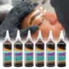 Kingzoo Airbrush Brow Ink Waterproof Semi Permanent Eyebrow Tint Spray Pigment for Brows Beard 30ML 6 Colors